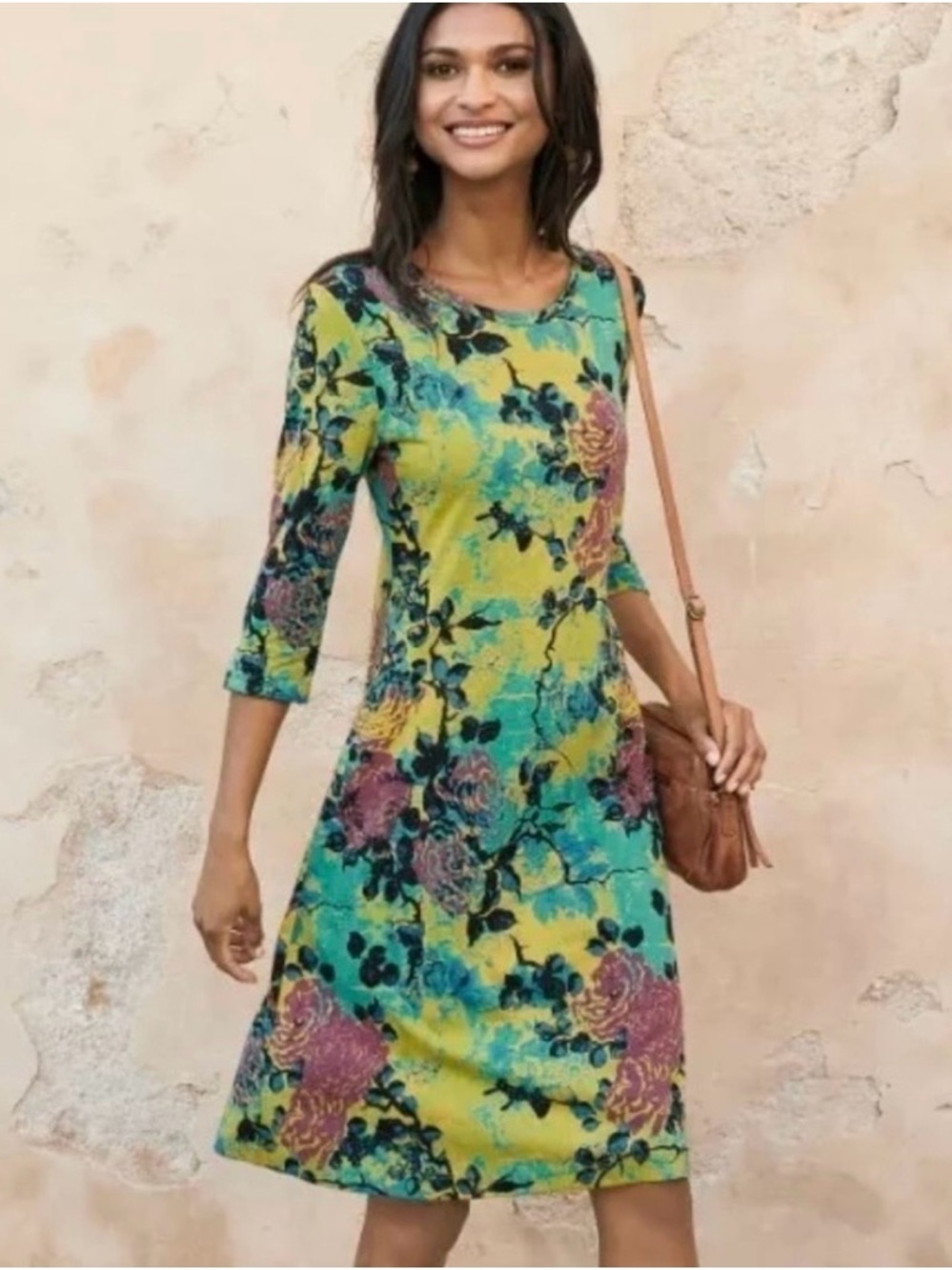 Peruvian Connection NWOT Zepherine Pullover Pima Cotton Dress Sz S
